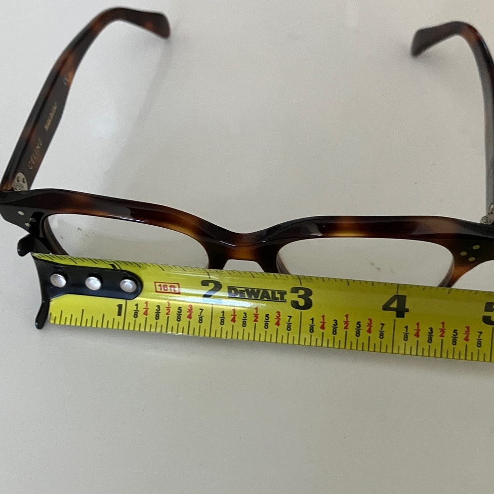 Celine Tortoise Shell Glasses style #41457 - Picture 10 of 11